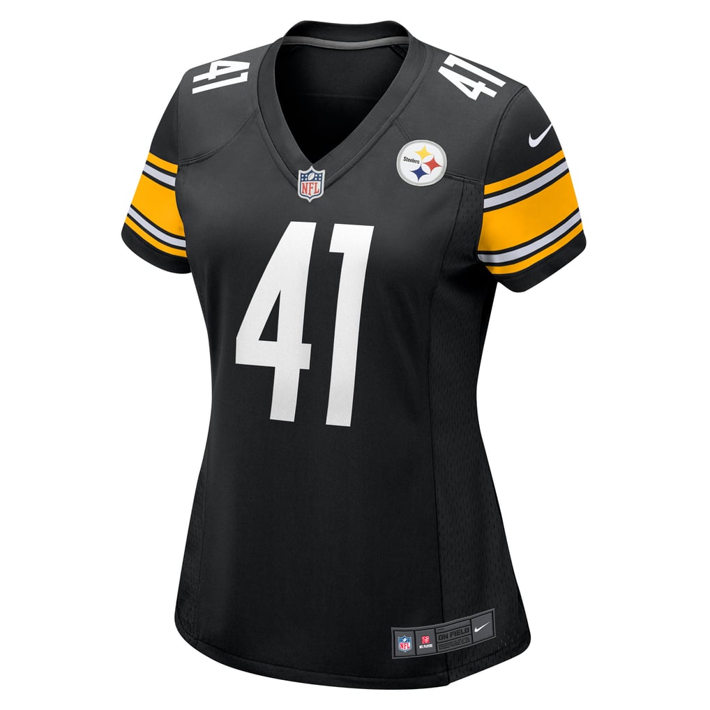 Women's Pittsburgh Steelers Payton Wilson Black Team Game Jersey