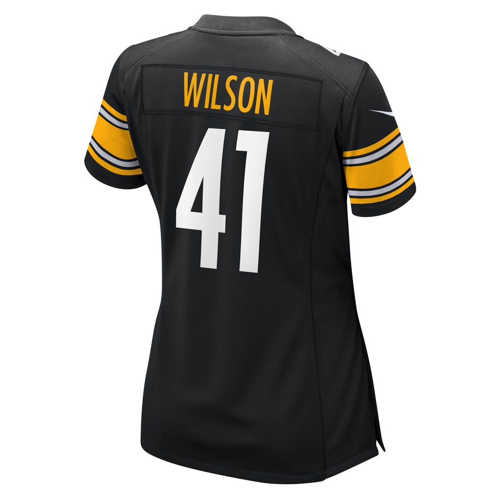 Women's Pittsburgh Steelers Payton Wilson Black Team Game Jersey