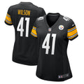 Women's Pittsburgh Steelers Payton Wilson Black Team Game Jersey