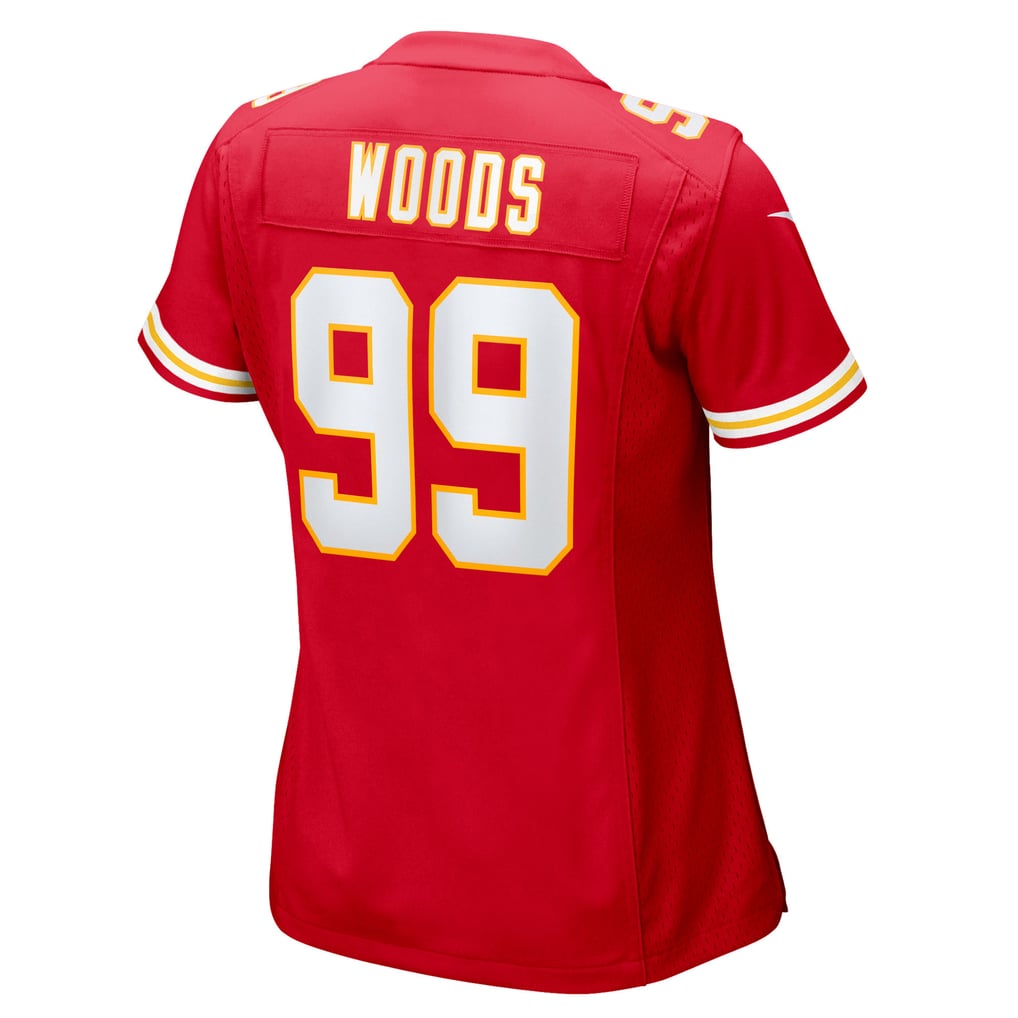 Women's Kansas City Chiefs Peter Woods Red Team Game Jersey
