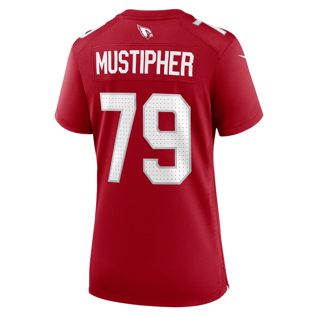 Women's Arizona Cardinals PJ Mustipher Cardinal Team Game Jersey