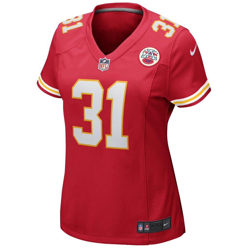 Women's Kansas City Chiefs Priest Holmes Red Game Retired Player Jersey