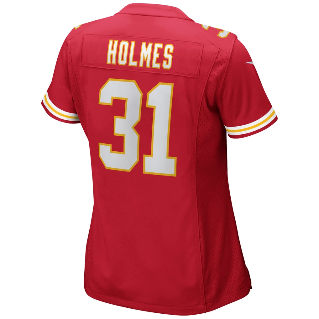 Women's Kansas City Chiefs Priest Holmes Red Game Retired Player Jersey
