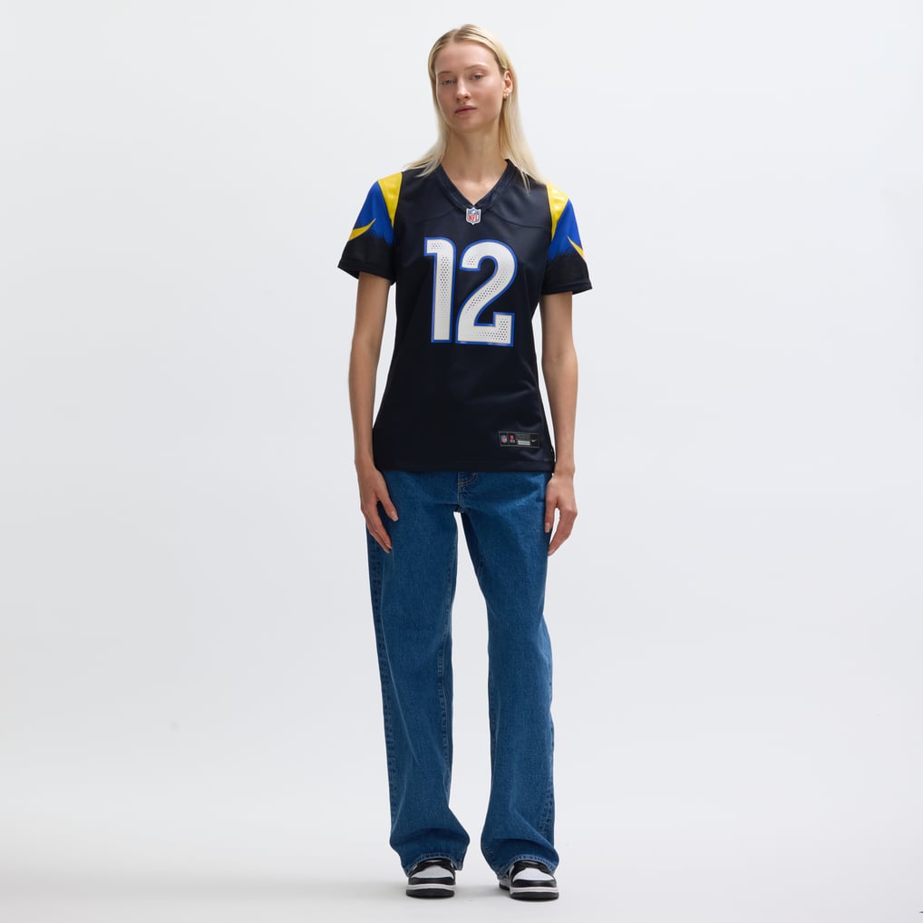 Women's Los Angeles Rams Puka Nacua Dark Blue Rivalries Collection Game Jersey
