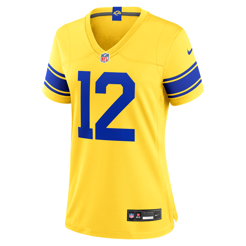 Women's Los Angeles Rams Puka Nacua Classic Sol Game Jersey