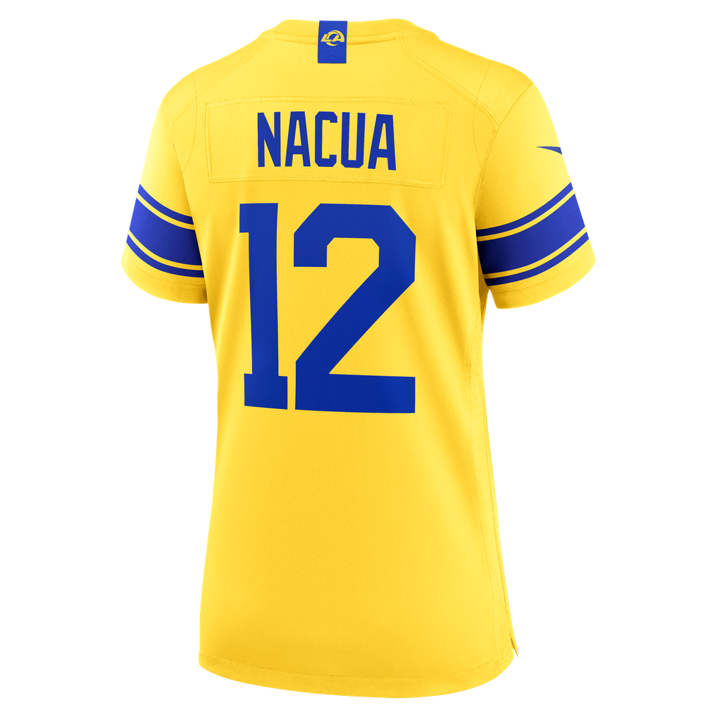 Women's Los Angeles Rams Puka Nacua Classic Sol Game Jersey