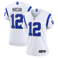 Women's Los Angeles Rams Puka Nacua Fearsome White Game Jersey