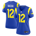 Women's Los Angeles Rams Puka Nacua Royal Game Jersey