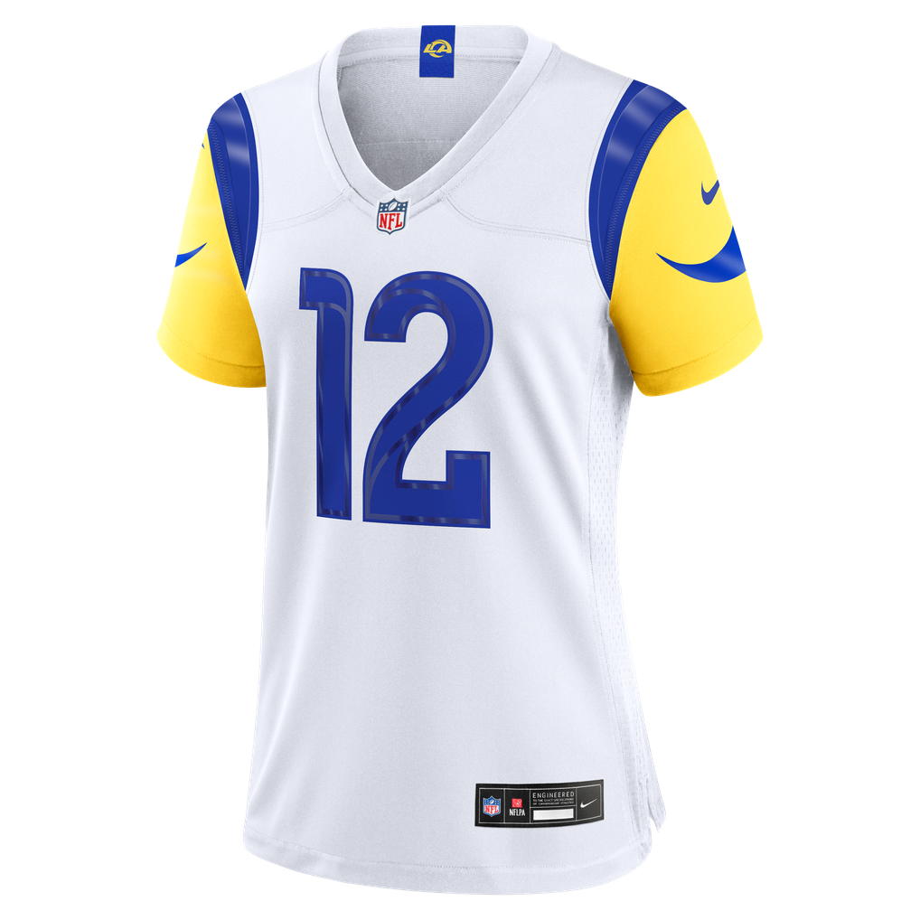 Women's Los Angeles Rams Puka Nacua White Game Jersey