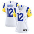 Women's Los Angeles Rams Puka Nacua White Game Jersey