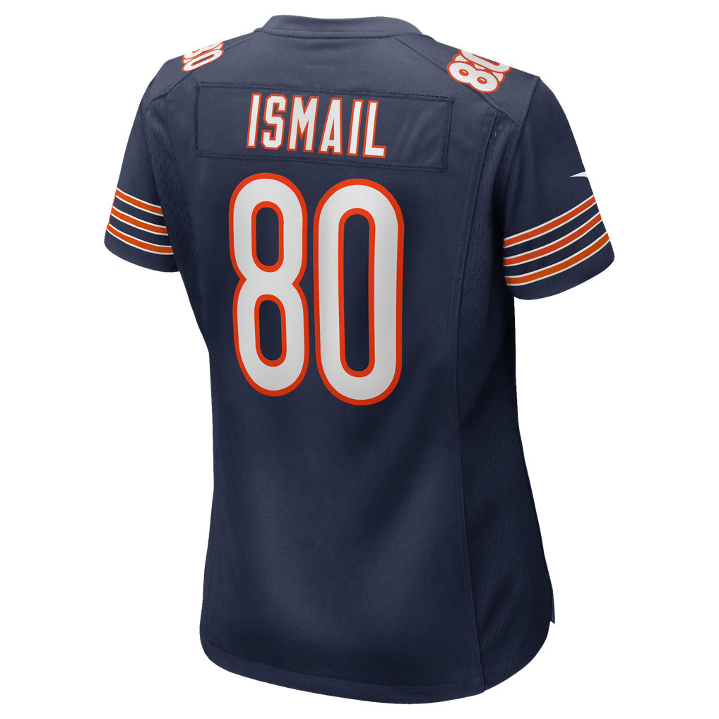 Women's Chicago Bears Qadir Ismail Navy Team Game Jersey