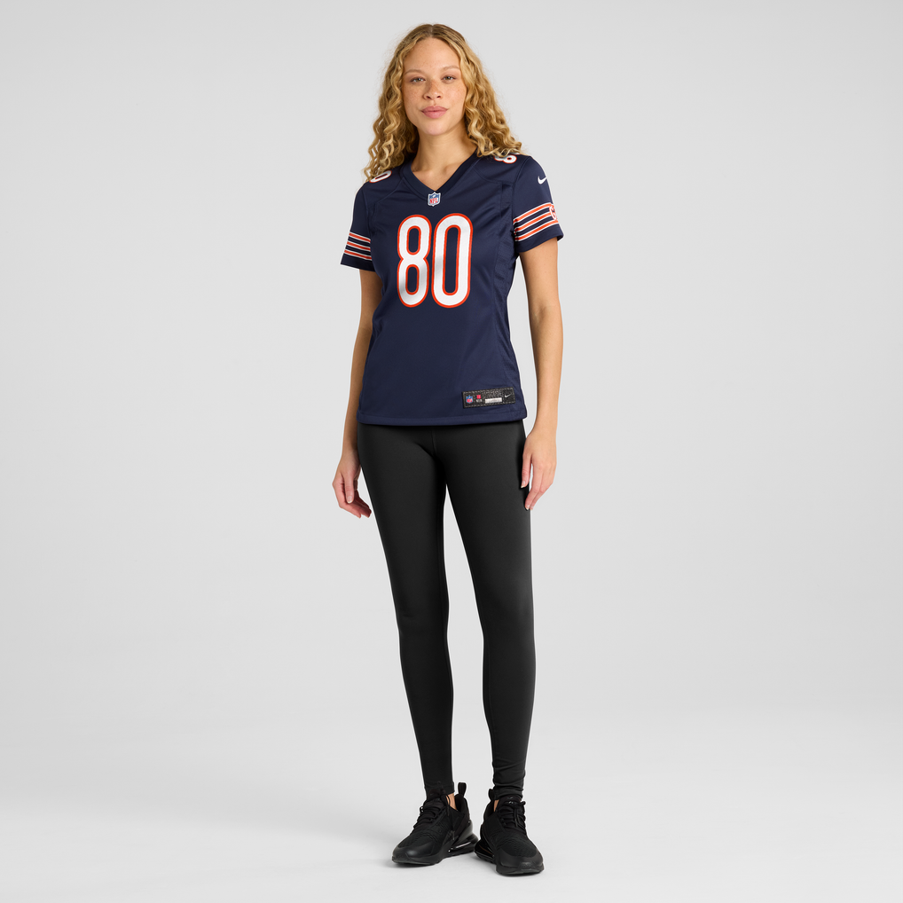 Women's Chicago Bears Qadir Ismail Navy Team Game Jersey
