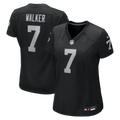 Women's Las Vegas Raiders Quay Walker Black Team Game Jersey
