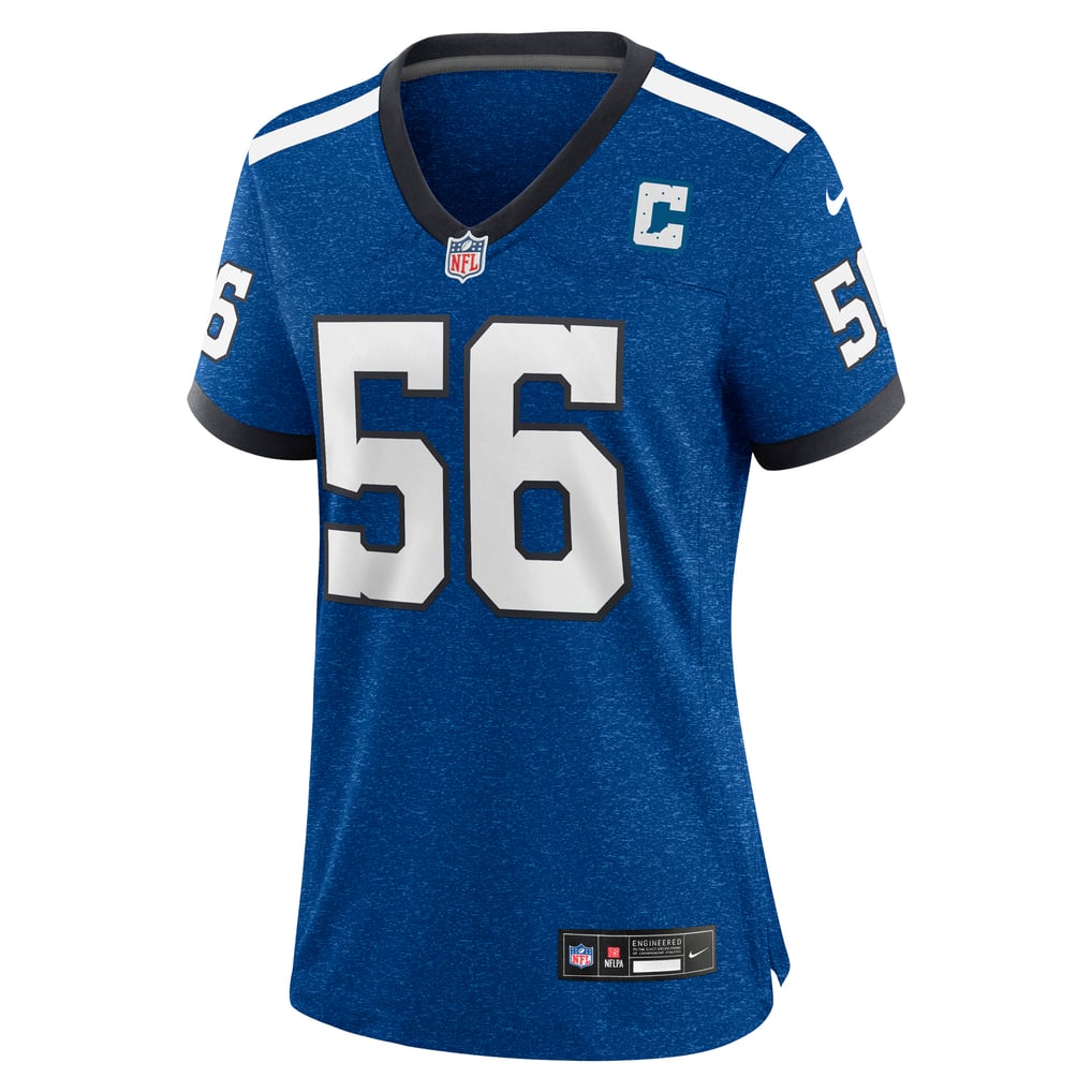 Women's Indianapolis Colts Quenton Nelson Royal Indiana Nights Alternate Game Jersey