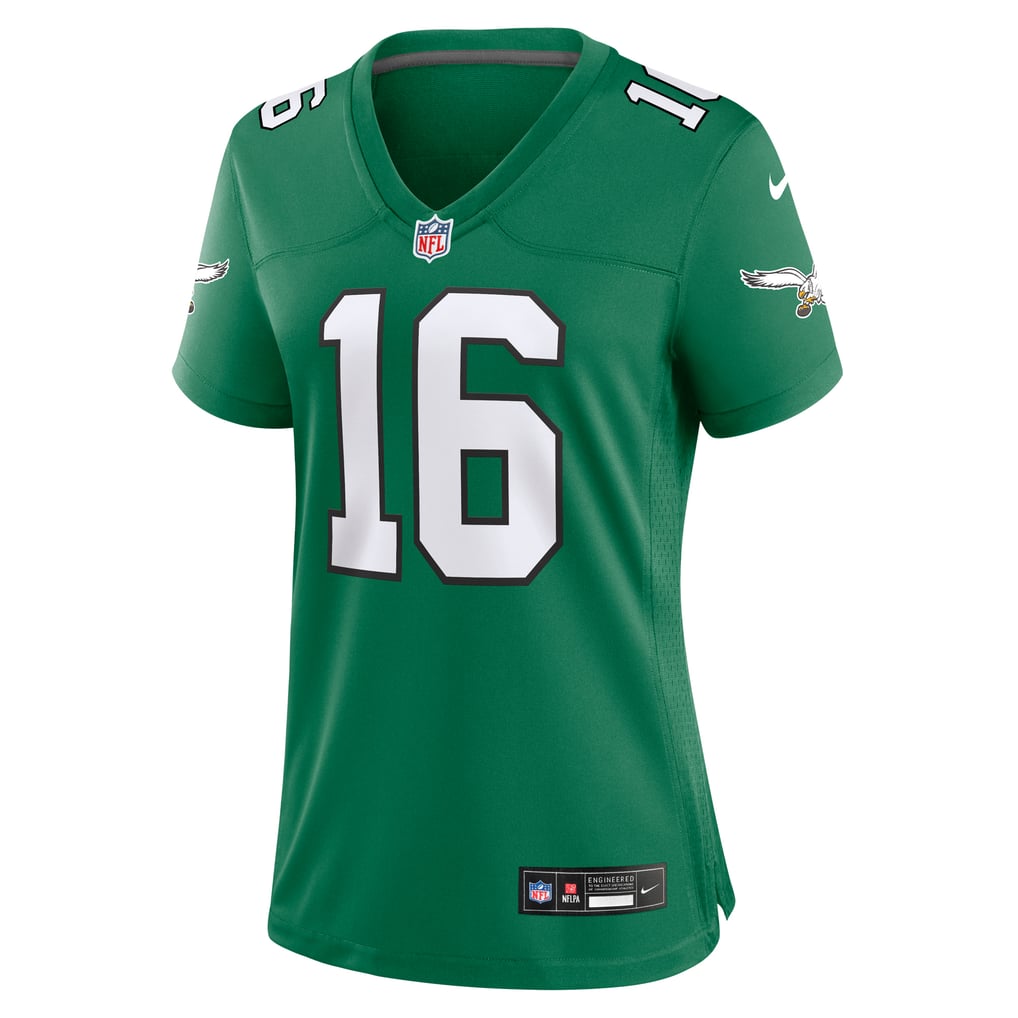 Women's Philadelphia Eagles Quez Watkins Kelly Green Alternate Game Jersey