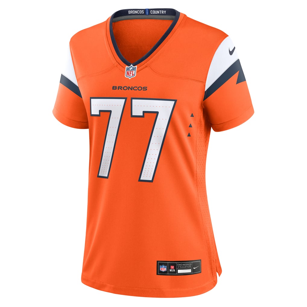 Women's Denver Broncos Quinn Meinerz Orange Team Game Jersey