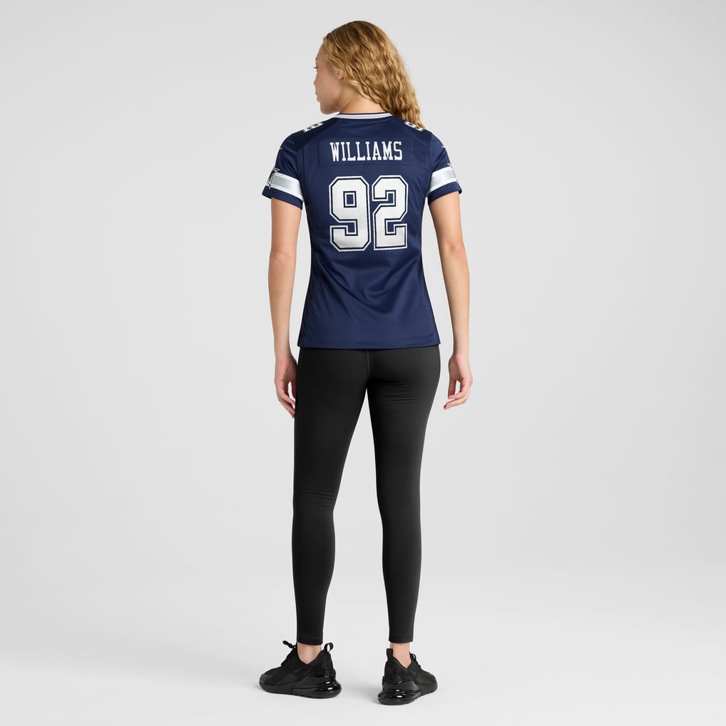 Women's Dallas Cowboys Quinnen Williams Navy Team Game Jersey
