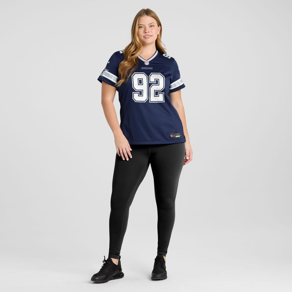 Women's Dallas Cowboys Quinnen Williams Navy Team Game Jersey