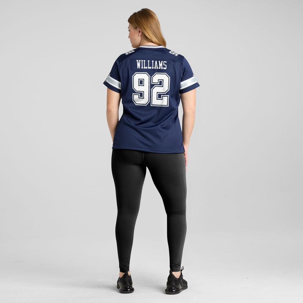 Women's Dallas Cowboys Quinnen Williams Navy Team Game Jersey