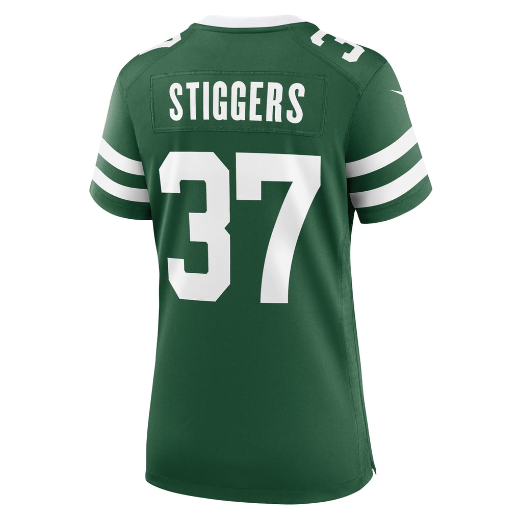 Women's New York Jets Qwan'tez Stiggers Legacy Green Game Jersey