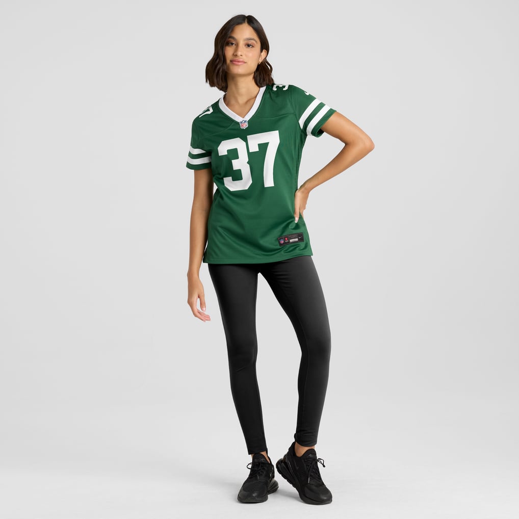 Women's New York Jets Qwan'tez Stiggers Legacy Green Game Jersey