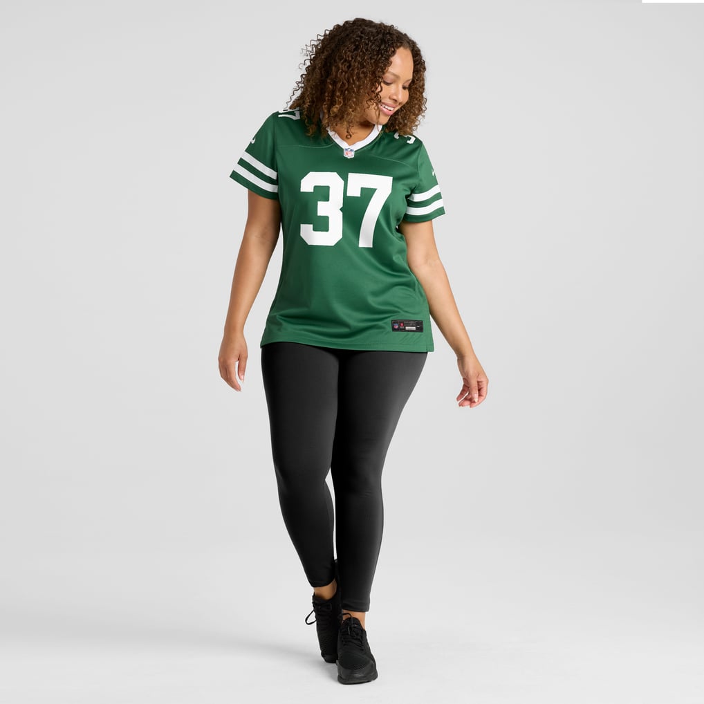 Women's New York Jets Qwan'tez Stiggers Legacy Green Game Jersey