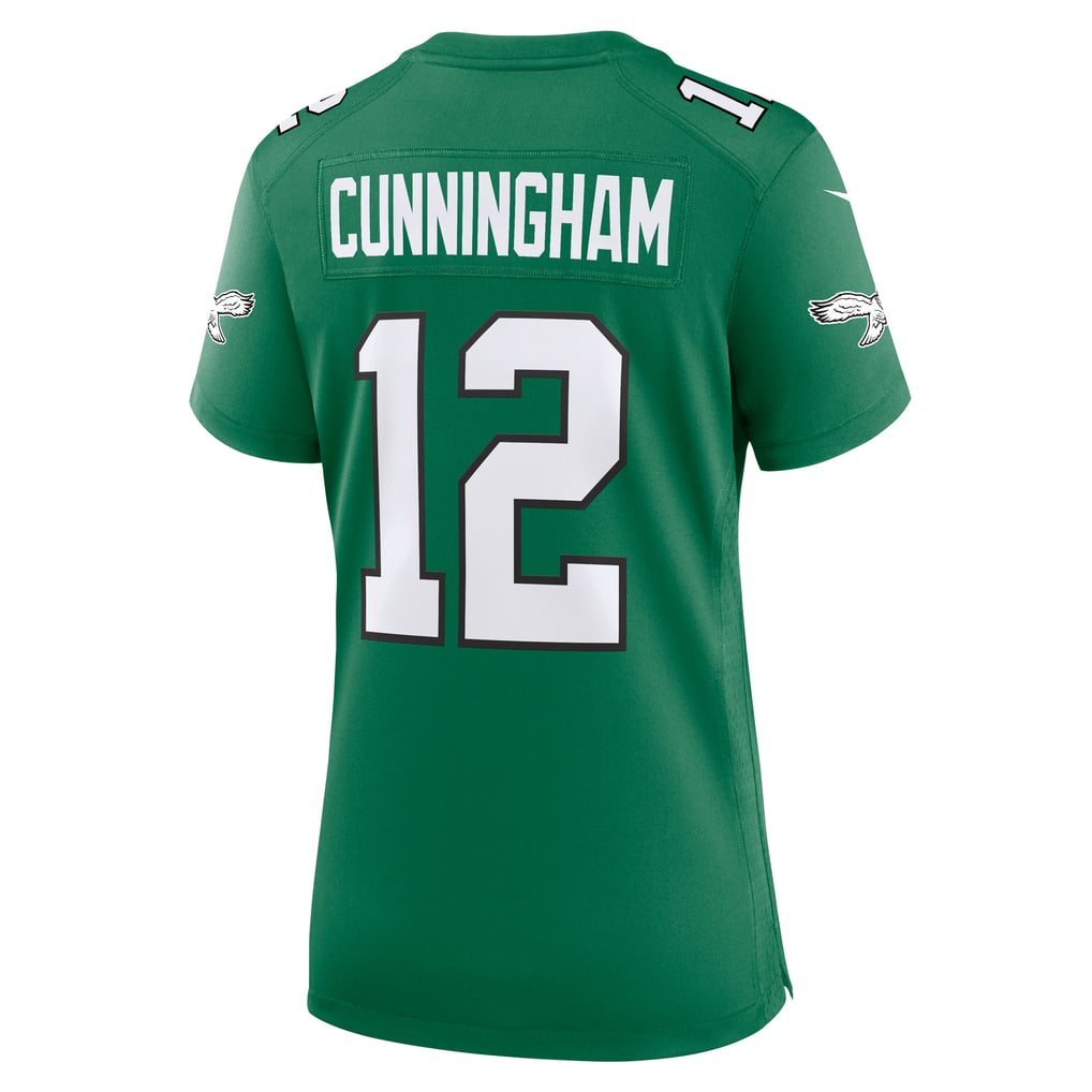 Women's Philadelphia Eagles Randall Cunningham Kelly Green Alternate Game Jersey