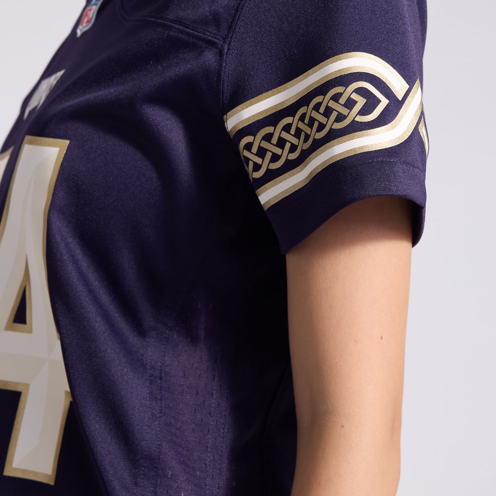 Women's Minnesota Vikings Randy Moss Purple 2026 Rivalries Collection Game Jersey
