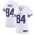 Women's Minnesota Vikings Randy Moss White Alternate Retired Player Game Jersey