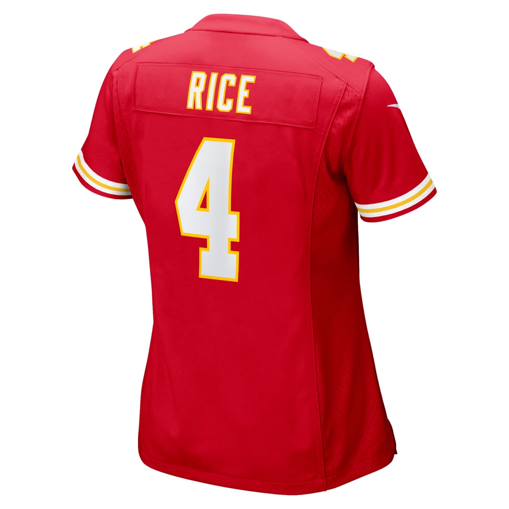 Women's Kansas City Chiefs Rashee Rice Red Game Jersey