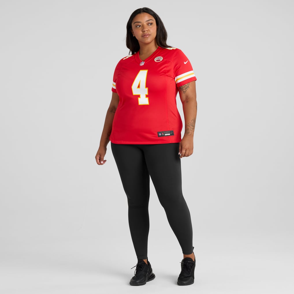 Women's Kansas City Chiefs Rashee Rice Red Game Jersey