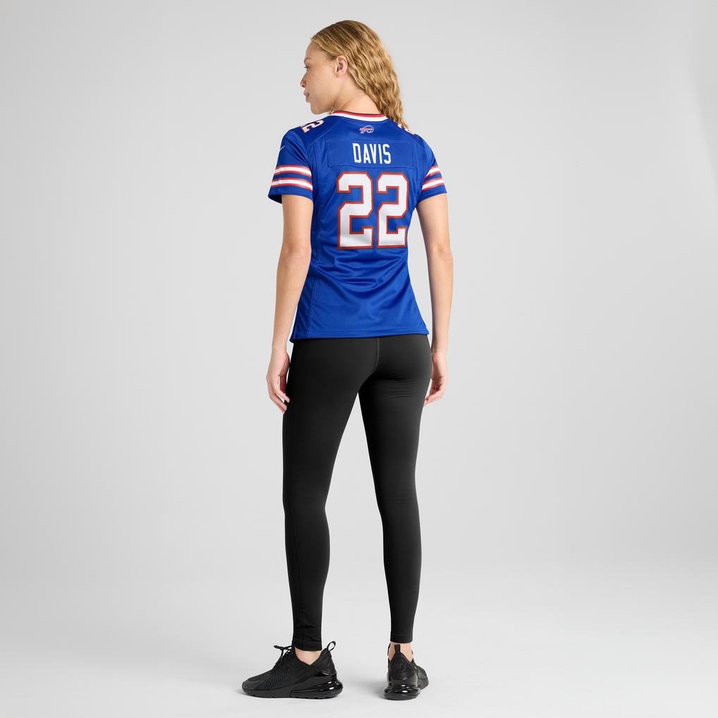 Women's Buffalo Bills Ray Davis Royal Game Jersey
