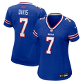 Women's Buffalo Bills Ray Davis Royal Team Game Jersey