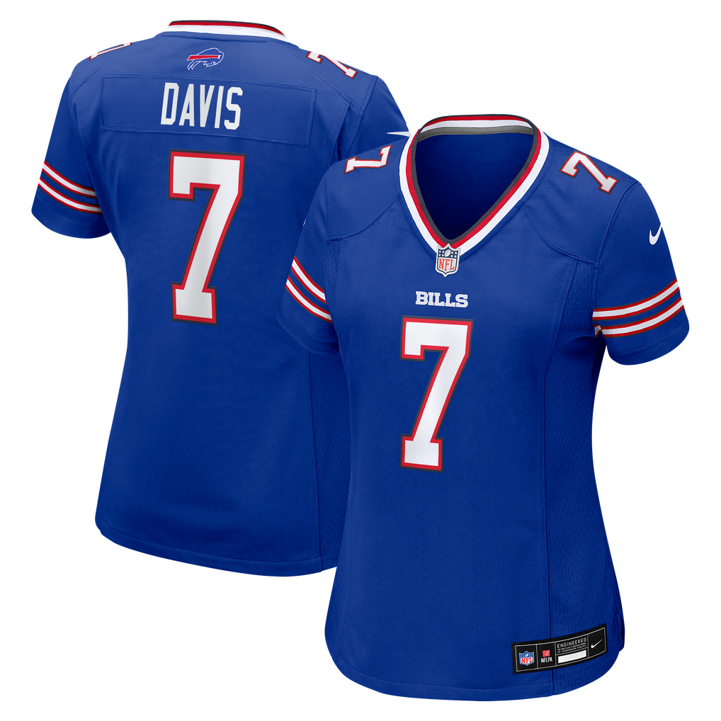 Women's Buffalo Bills Ray Davis Royal Team Game Jersey