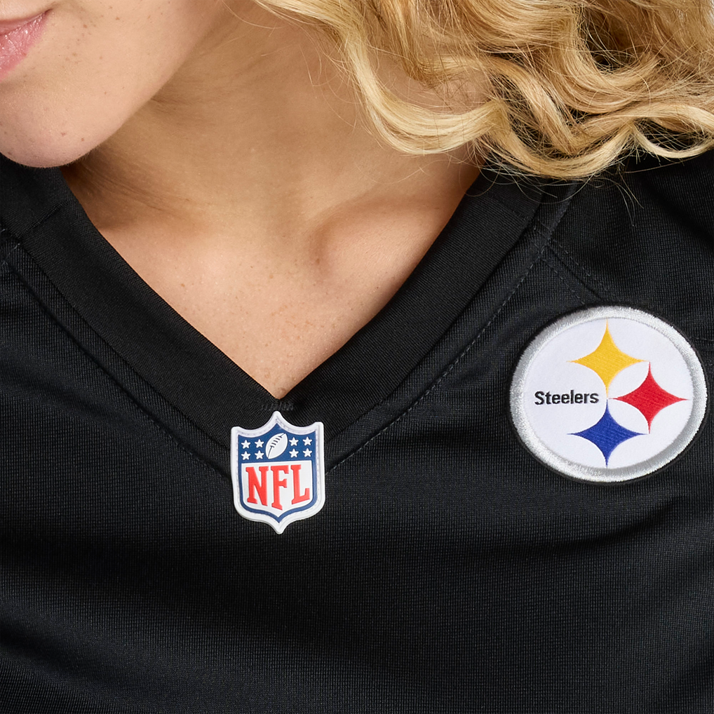 Women's Pittsburgh Steelers Rayshawn Jenkins Black Team Game Jersey