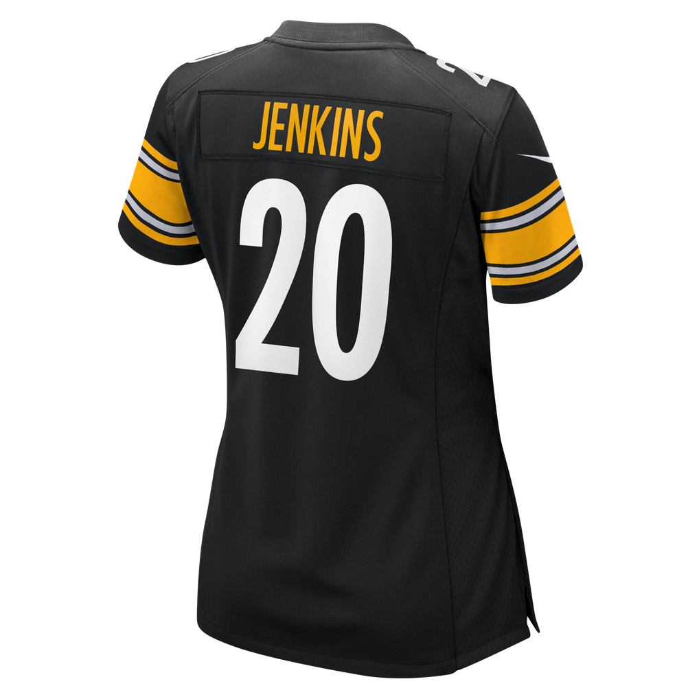 Women's Pittsburgh Steelers Rayshawn Jenkins Black Team Game Jersey
