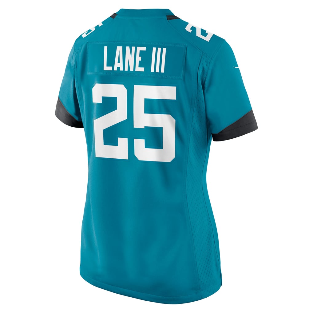 Women's Jacksonville Jaguars Rayuan Lane III Teal Team Game Jersey