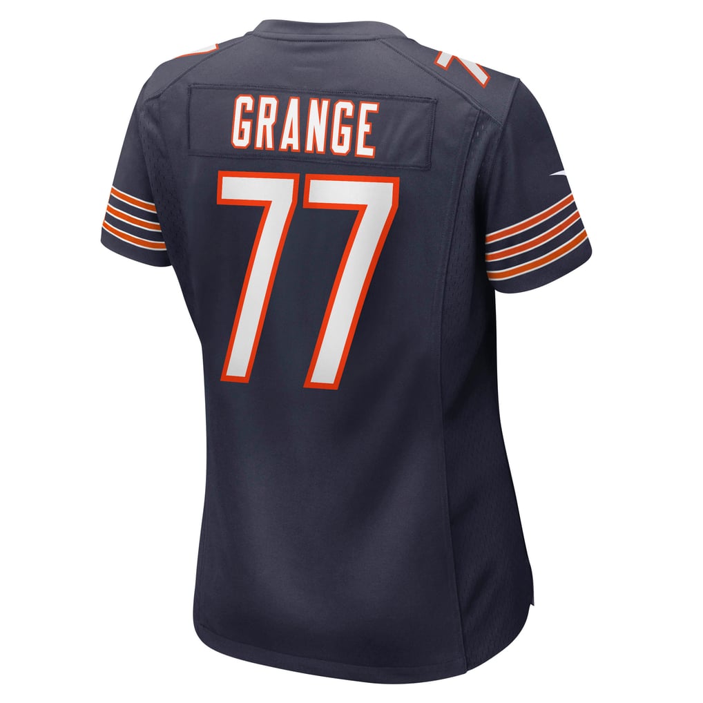 Women's Chicago Bears Red Grange Navy Retired Player Jersey