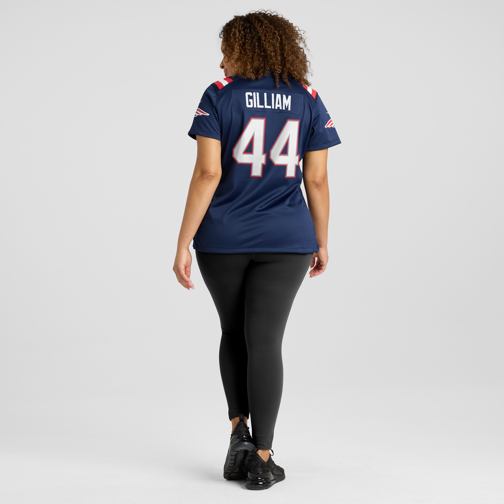 Women's New England Patriots Reggie Gilliam Navy Team Game Jersey