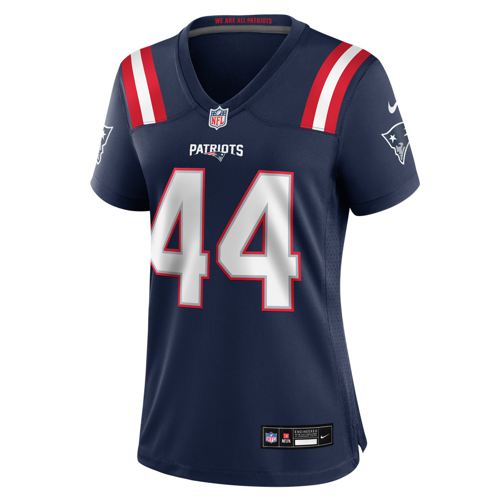 Women's New England Patriots Reggie Gilliam Navy Team Game Jersey