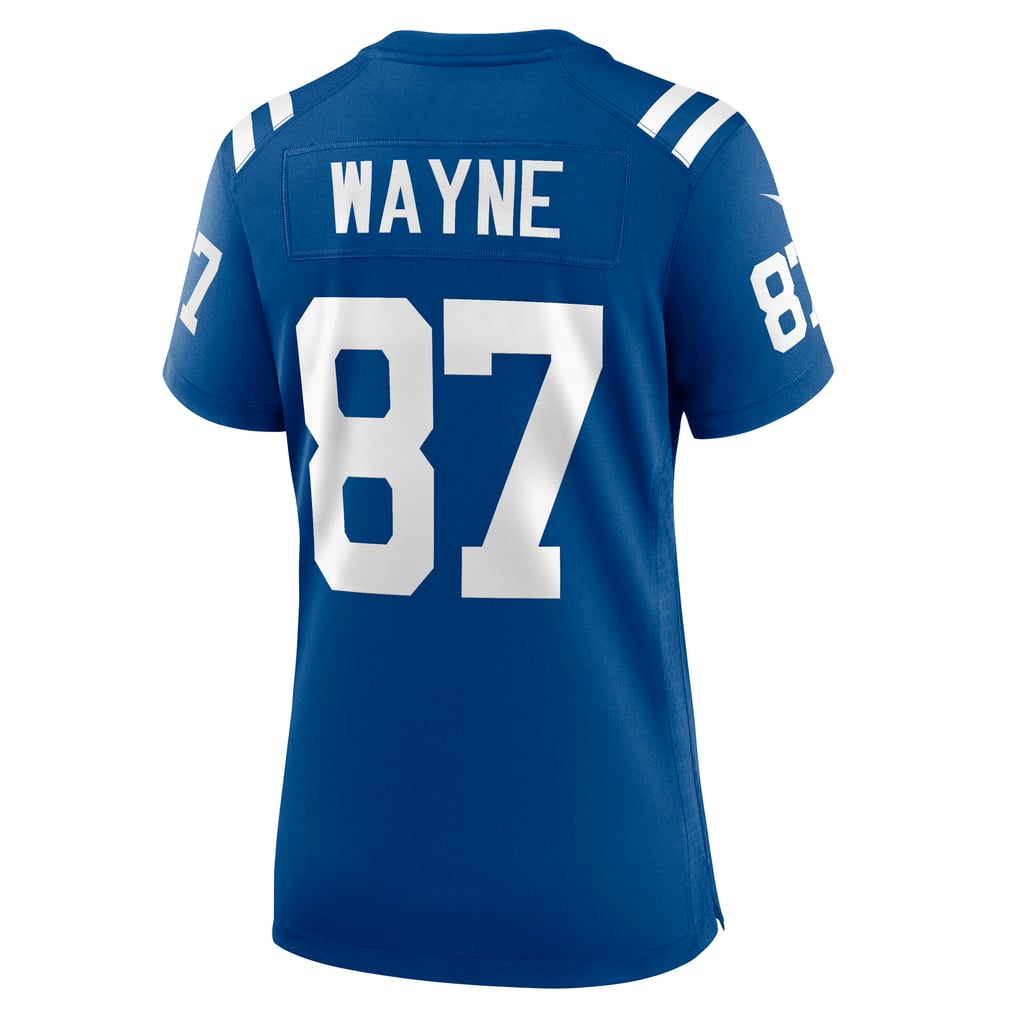 Women's Indianapolis Colts Reggie Wayne Royal Retired Player Game Jersey