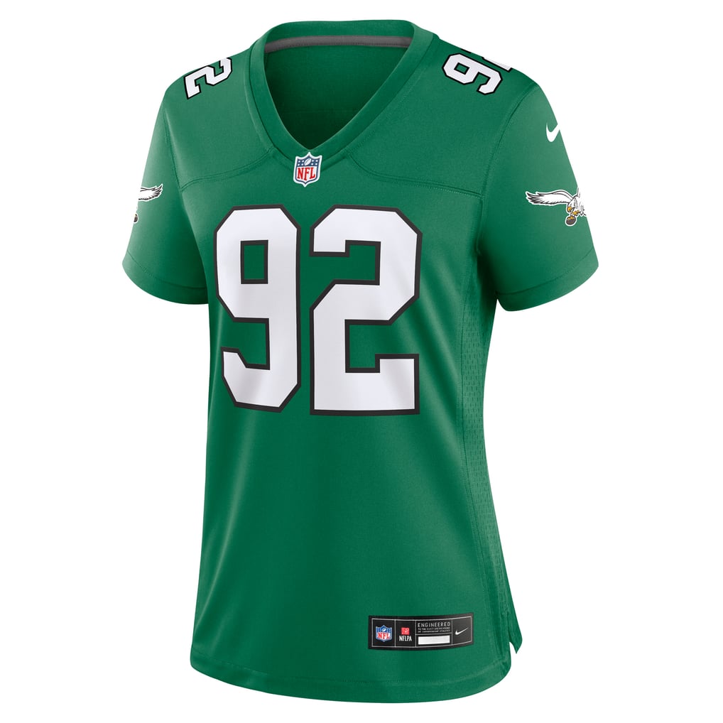 Women's Philadelphia Eagles Reggie White Kelly Green Alternate Game Jersey