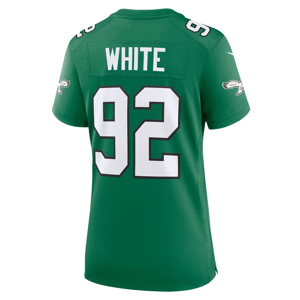 Women's Philadelphia Eagles Reggie White Kelly Green Alternate Game Jersey