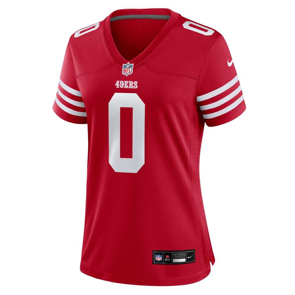 Women's San Francisco 49ers Renardo Green Scarlet Team Game Jersey