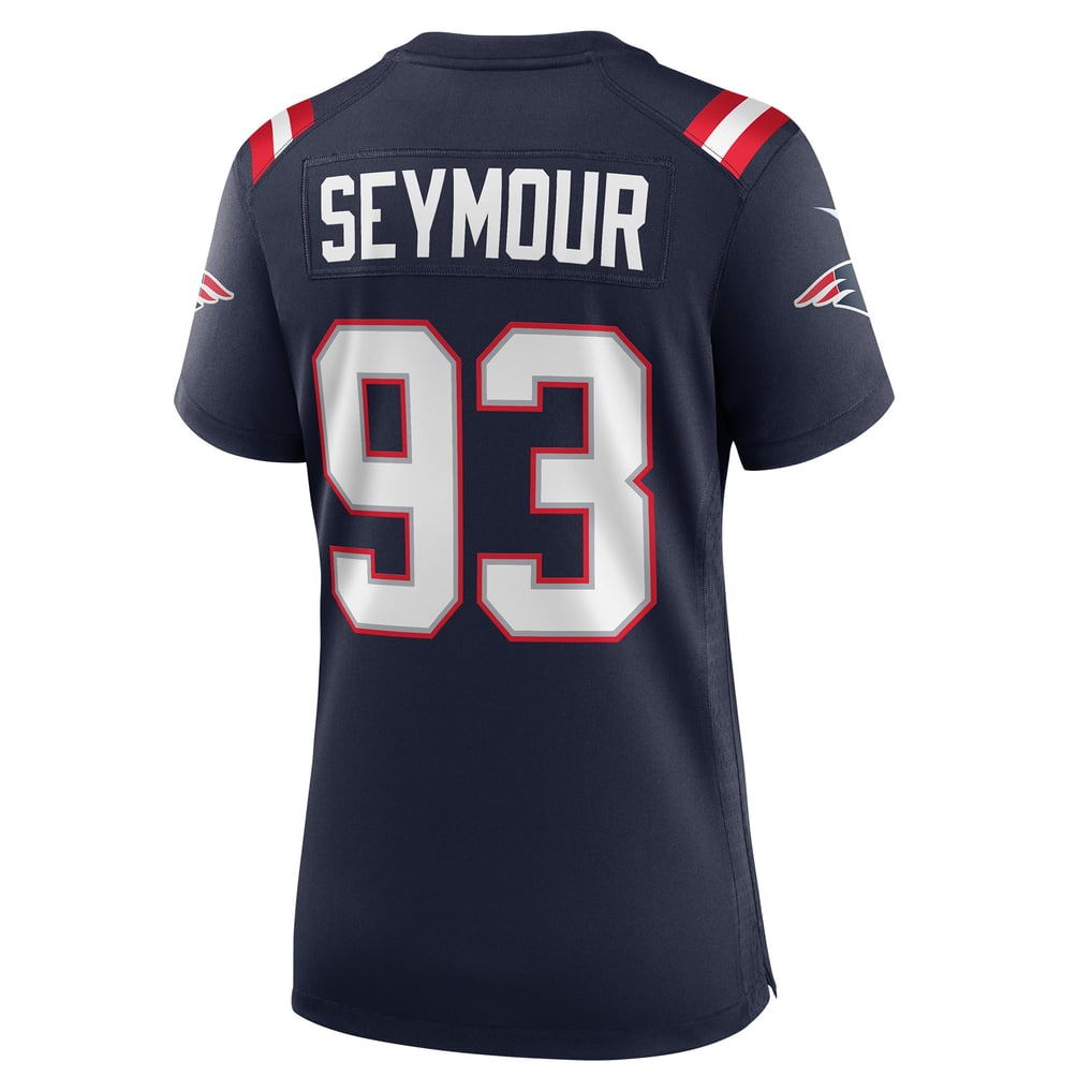 Women's New England Patriots Richard Seymour Navy Retired Player Game Jersey