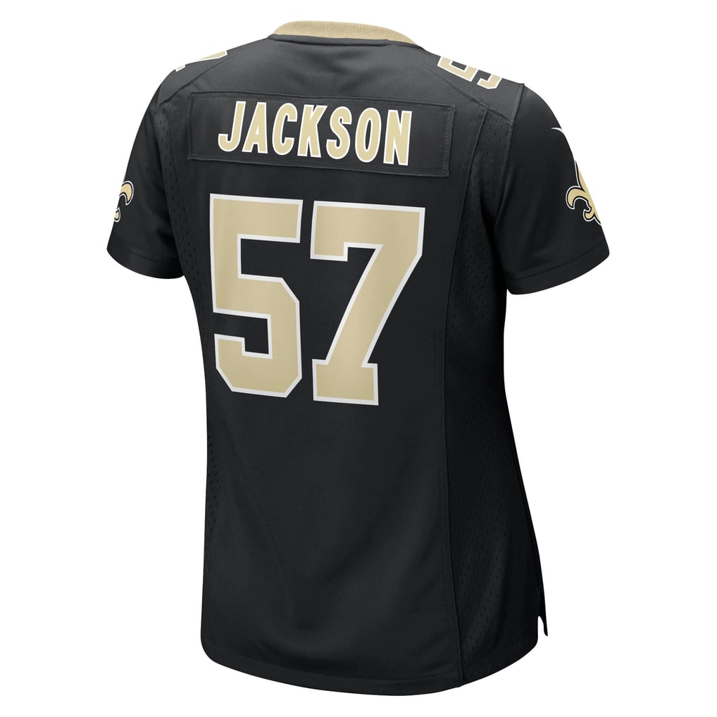 Women's New Orleans Saints Rickey Jackson Black Retired Player Jersey