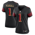 Women's San Francisco 49ers Ricky Pearsall Black Rivalries Collection Game Jersey