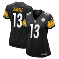 Women's Pittsburgh Steelers Rico Dowdle Black Team Game Jersey