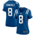 Women's Indianapolis Colts Rigoberto Sanchez Royal Game Jersey