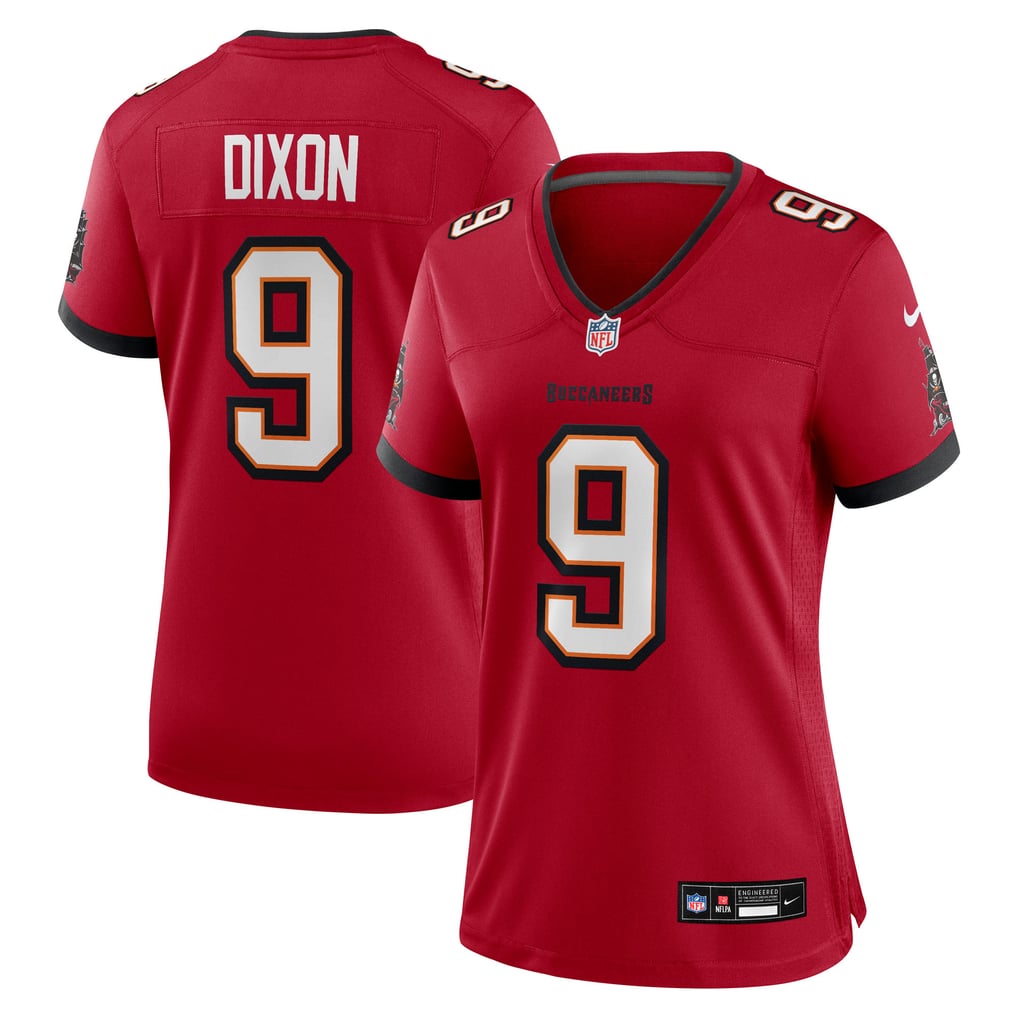 Women's Tampa Bay Buccaneers Riley Dixon Red Team Game Jersey